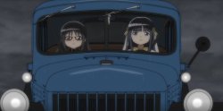 Magical Girls in Car Meme Template