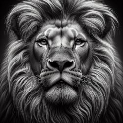 The Lion never wipes his ass Meme Template