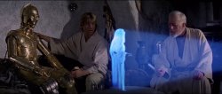Help me Obi-Wan Kenobi Meme Template