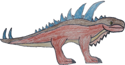 Eogodzillasaurus Iguanus (Paleoverse + EOIverse) Meme Template