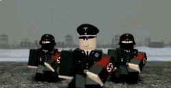 roblox pro anime army Meme Template