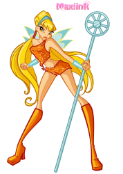 winx club Stella 1 season charmix base HD Meme Template