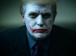 Donald Trump as the Joker Meme Template