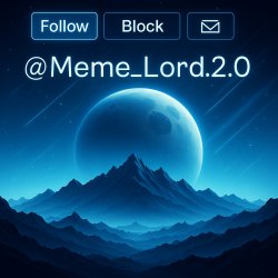 Remastered Meme_Lord2.0 announcement template Meme Template