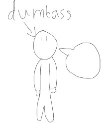 dumbass speaking Meme Template