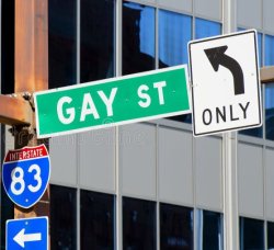 Gay street Meme Template