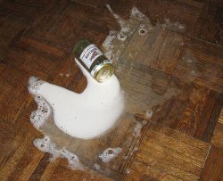 Spilled beer Meme Template