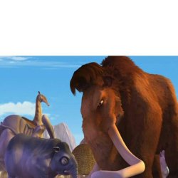 ice age manny Meme Template