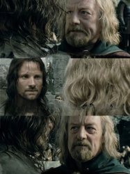 Where Was Gondor 3 part Meme Template