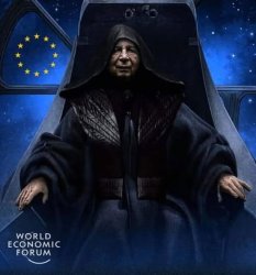 WEF Star Wars evil emporer Meme Template