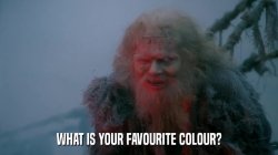 WHAT is your favourite colour? Meme Template