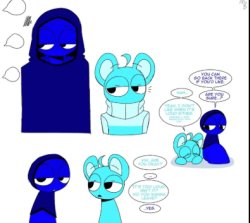 Jevin and Sky and a party Meme Template
