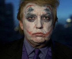 Donald Trump Joker face Meme Template