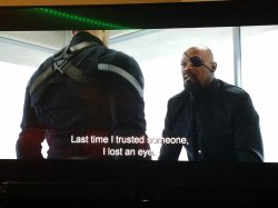 Nick Fury I Lost an Eye Meme Template