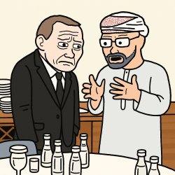 two man talking Meme Template