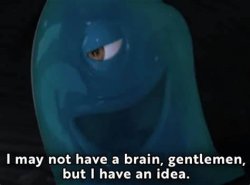 i migt not have a brain gentlemen Meme Template