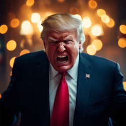 Trump angry tantrum furious annoyed exasperated infuriated Meme Template