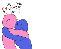Wholesome lesbian couple Meme Template