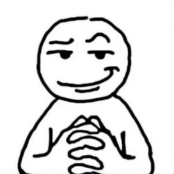 Smirk guy Meme Template
