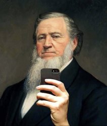 Based Brigham Young Meme Template