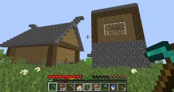 goofy a build in minecraft Meme Template