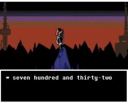 undyne "seven hundred and twenty two" Meme Template