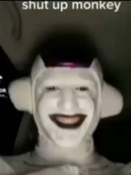 Shut up, monkey Meme Template