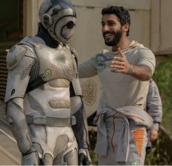 Murderbot-no-hugging Meme Template