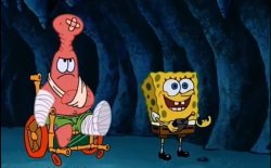 Patrick and spongebob (real goobers) Meme Template