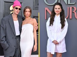 Justin Bieber and Hailey Bieber Meme Template