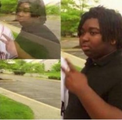 black guy reappears Meme Template