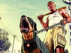 GTA DOG FRANKLIN Meme Template