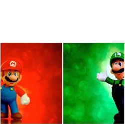 Mario Bros Opinion Meme Template