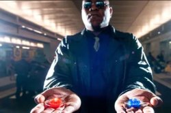Red pill blue pill Meme Template