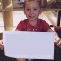 Gavin holding a paper Meme Template