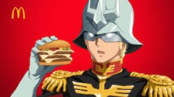 Char Aznable Burger Meme Template