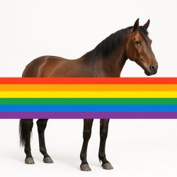 Gay Horse Meme Template