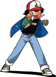 Ash Ketchum pointing Meme Template
