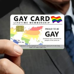 Gay Card Meme Template