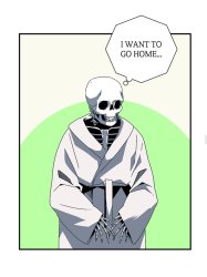 Skeleton wants to go home Meme Template