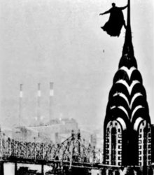 The D-Day Knight throws Alice Avenue off the Chrysler Building Meme Template