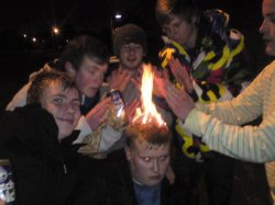 hair on fire meme Meme Template
