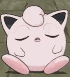 Sleeping Jigglypuff Meme Template