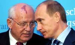 Gorbachev and Putin Meme Template