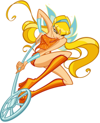 winx club Stella Charmix Meme Template