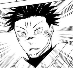 Shocked Sukuna Meme Template