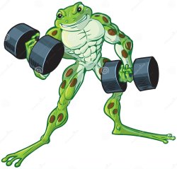 Gymfrog Meme Template