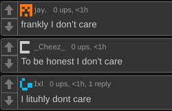 Frankly I don't care Meme Template