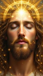 Golden-crowned Jesus Meme Template