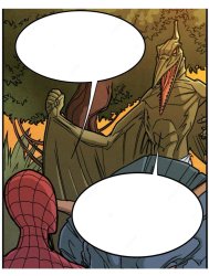 Spider-Man and Sauron Meme Template